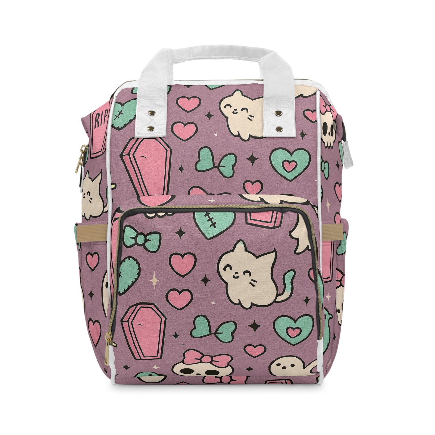 Whimsical Cat Diaper Backpack – Purrfectly Practical & Unapologetically Cute