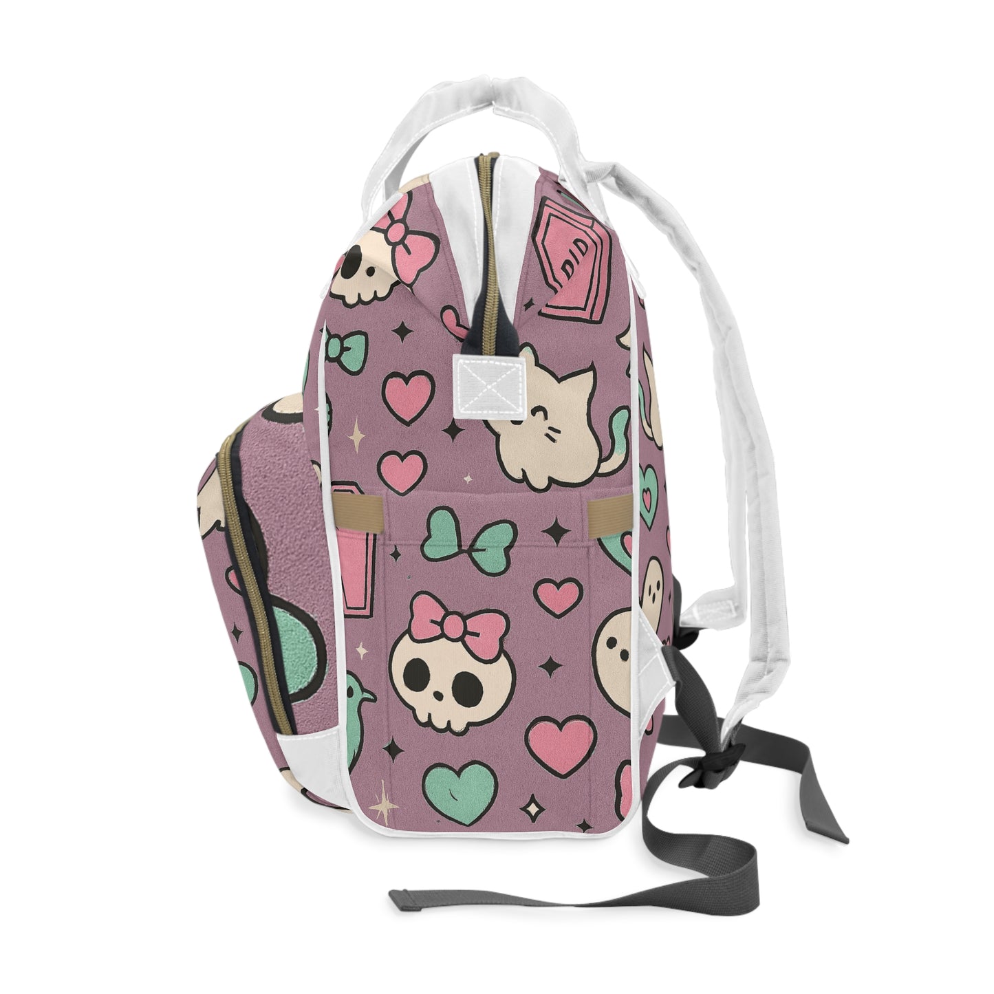 Whimsical Cat Diaper Backpack – Purrfectly Practical & Unapologetically Cute