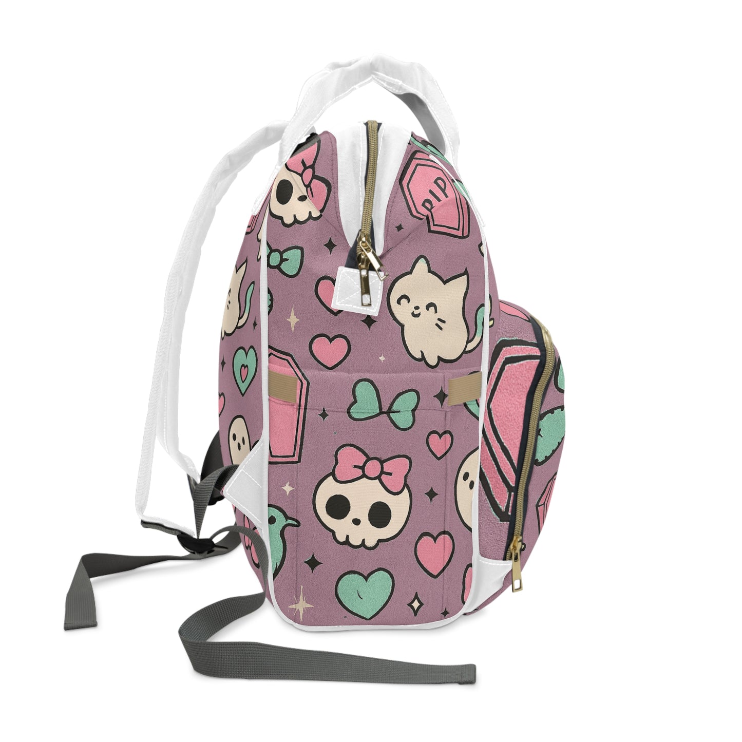Whimsical Cat Diaper Backpack – Purrfectly Practical & Unapologetically Cute