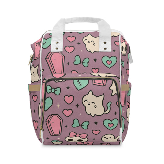 Whimsical Cat Diaper Backpack – Purrfectly Practical &amp; Unapologetically Cute